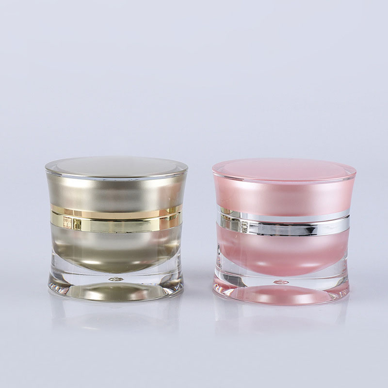 Gel Refill Pack - 30G pink/gold/pearl white acrylic jar pot