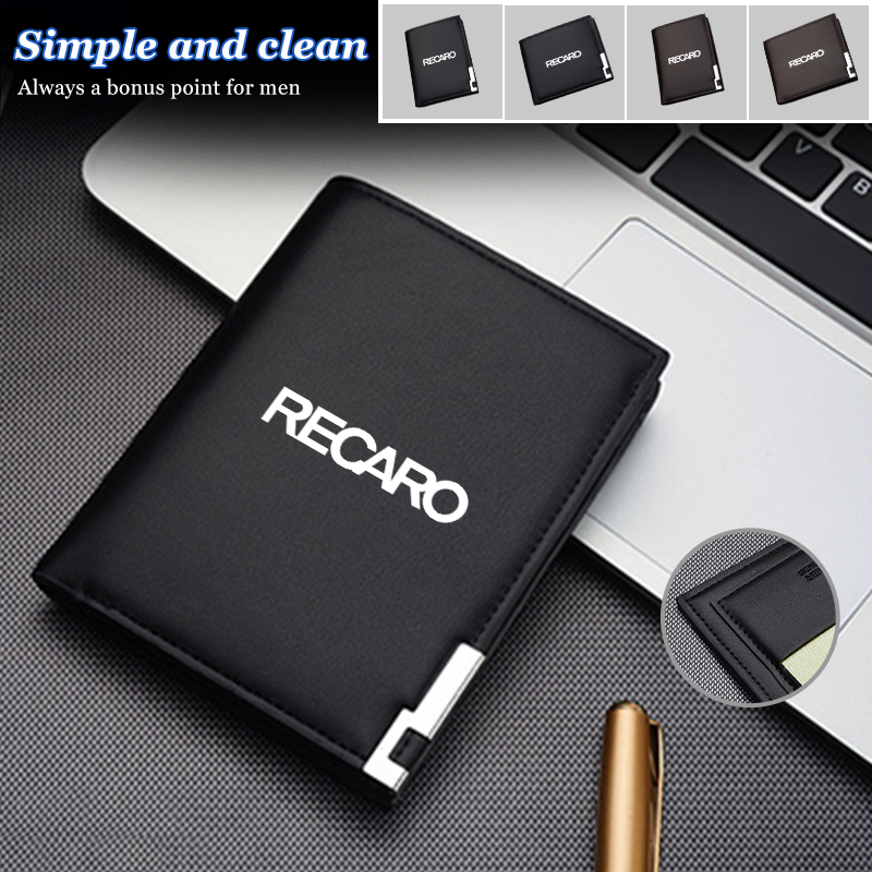 Index Card Holder - Car Mounted Leather Wallet Credit Card