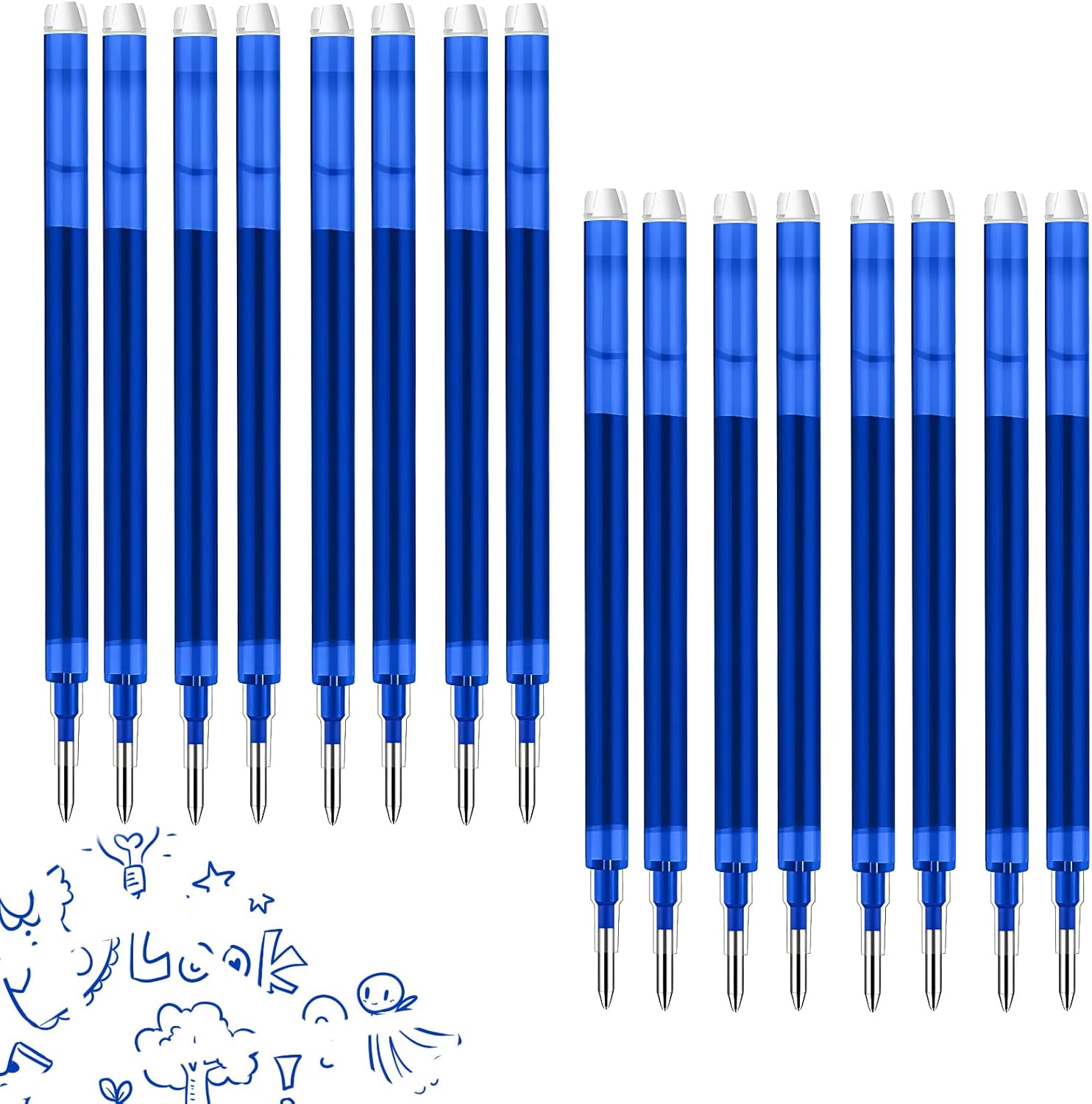 Correction Pen Fine - 16Pcs 1.0mm Erasable Gel Ink Pen