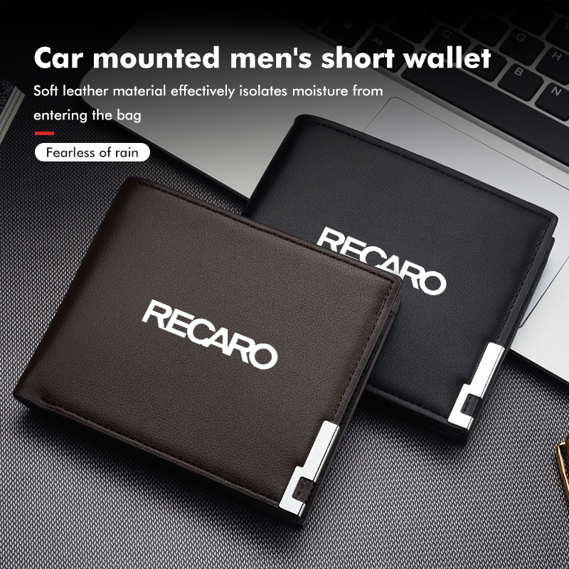 Car Mounted Leather Wallet Cre - Index Card Holder recension och pris