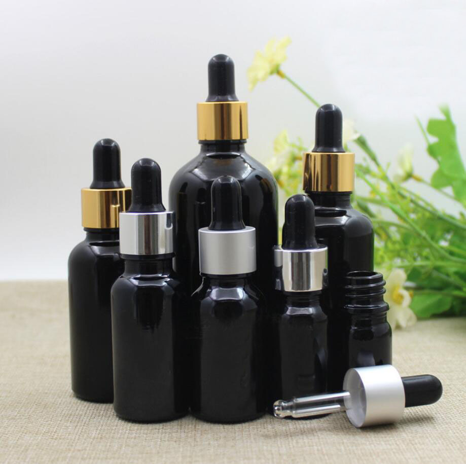 50ML black glass bottle essent - Gel Refill Pack recension och pris